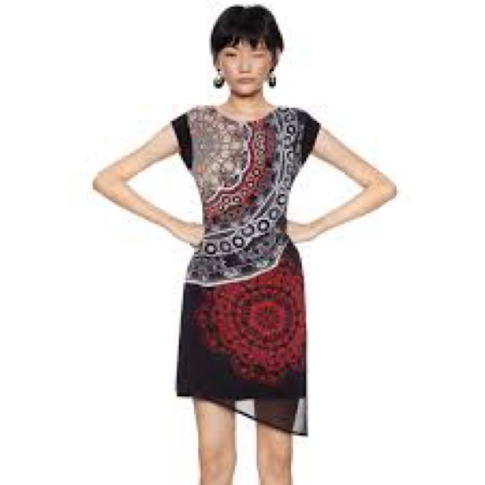 Desigual mandala dress size 44